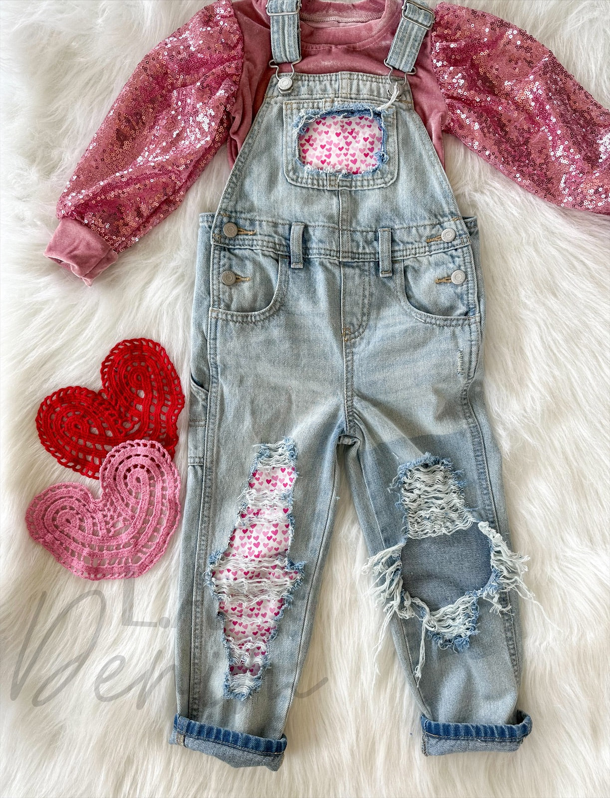 Valentines Overalls