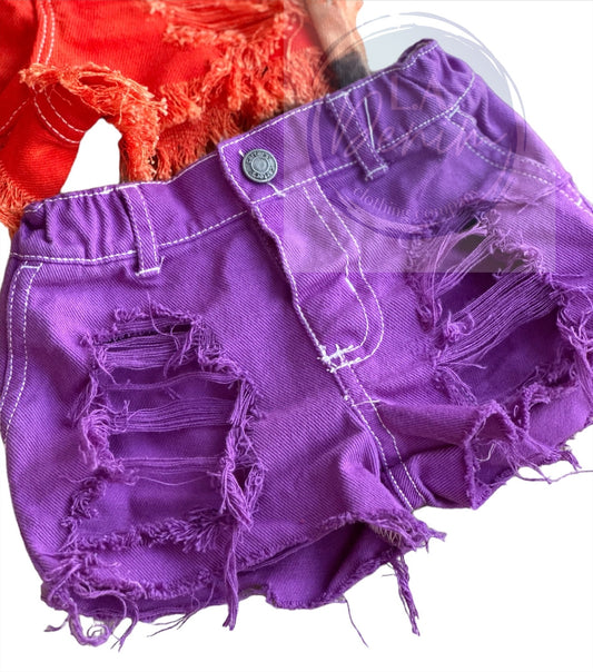 12M Purple Shorts