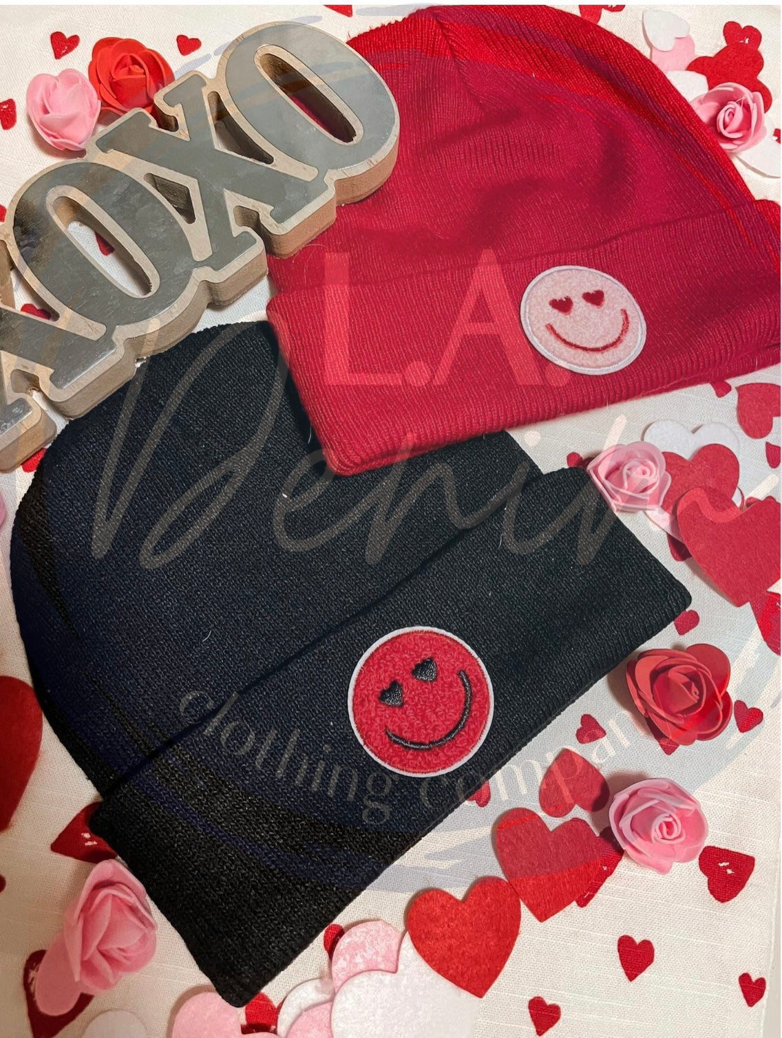 Heart Eye Beanies